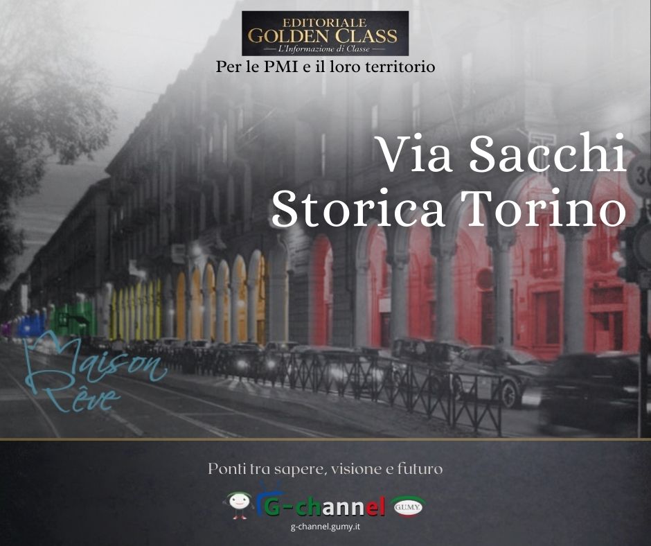 Via Sacchi Storica: i Portici Eleganti a due Passi da Maison Rêve